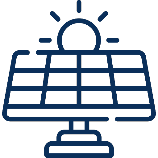 solar-panel blue